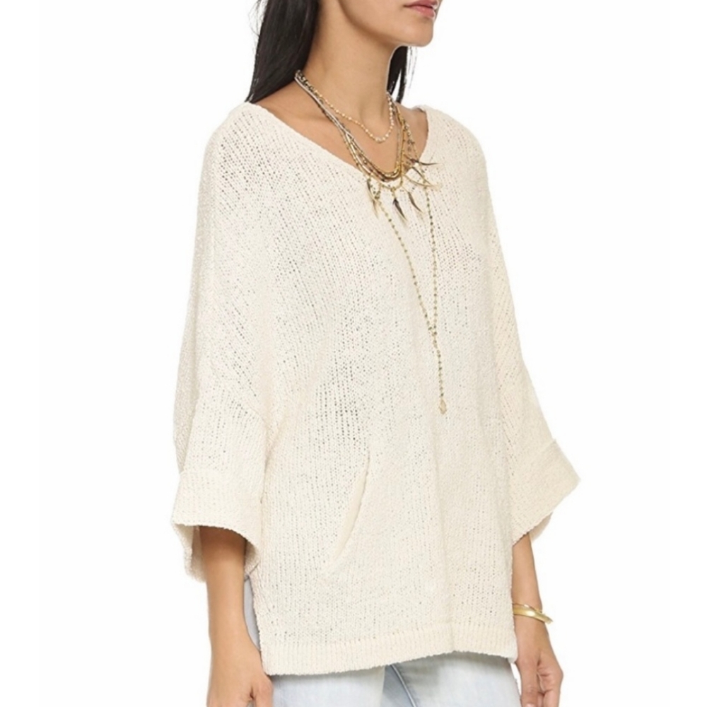 Free People "You Found me "Dolman Knit Tunic